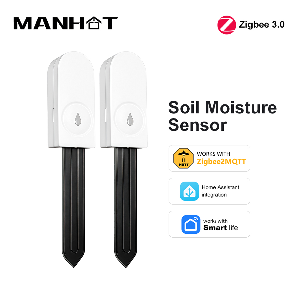 Smart Garden System - Zigbee 3.0 토양 수분 센서 온도
