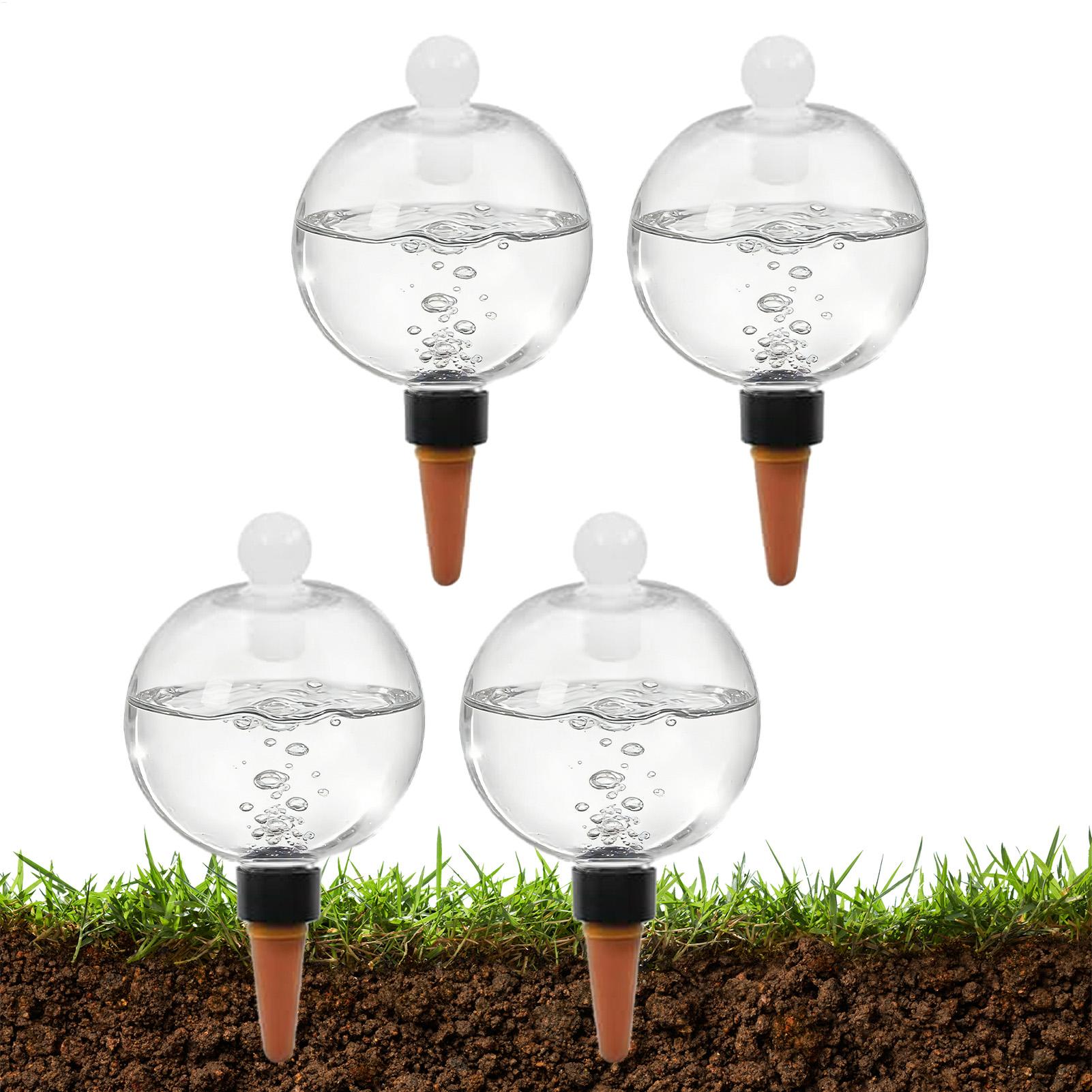 식물 급수용 전구 4개 500ml 투명 자동 급수 글로 - Plant Sensor 리뷰 및 가격
