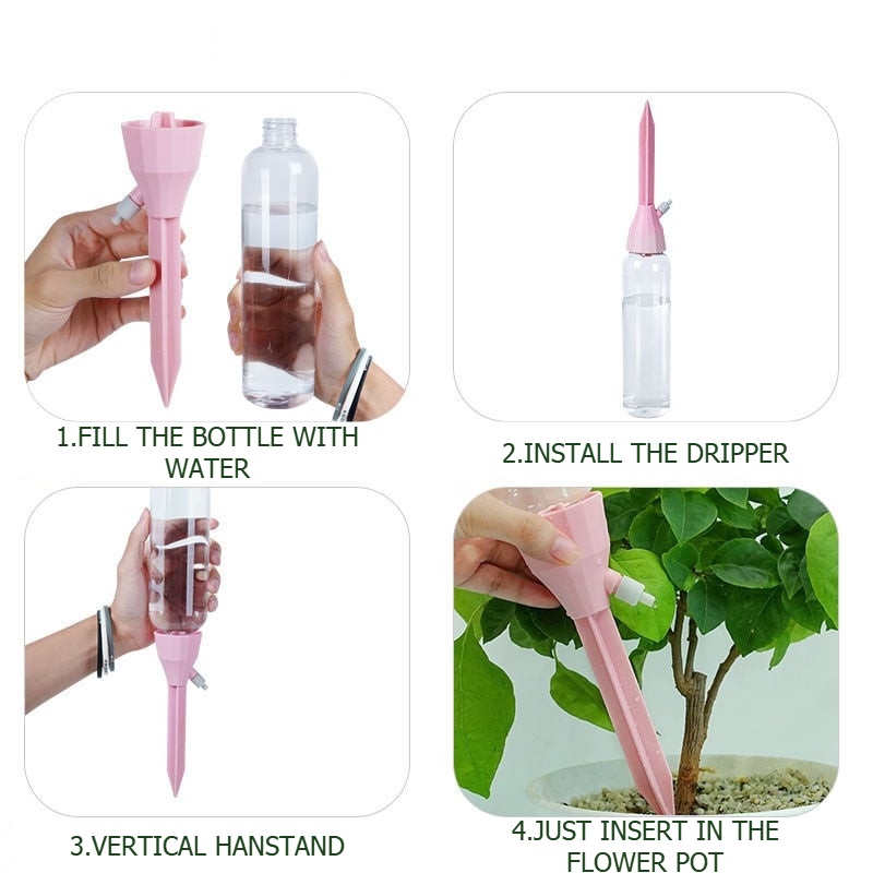 자동 점적 관개 시스템 조절 가능한 물방울기 자동 급수 - Smart Garden Kit 리뷰 및 가격