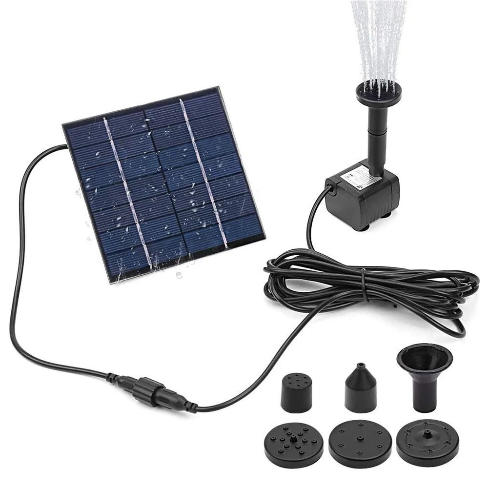 1.4W 미니 태양열 분수 펌프 전원 패널 키트, 태양 - Indoor Garden Kit 리뷰 및 가격