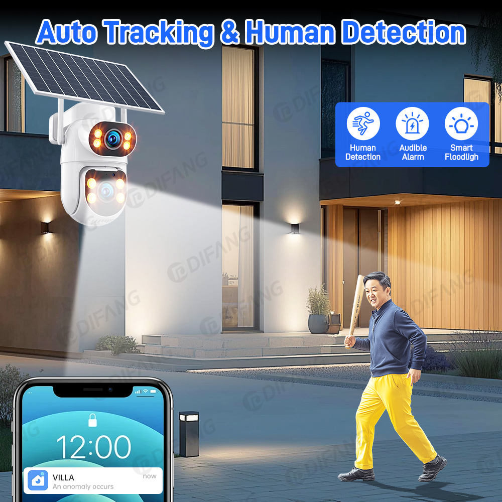 유씨 8MP 솔라 AOV 4G SIM 보안 카메라 2렌 - Garden Camera 리뷰 및 가격