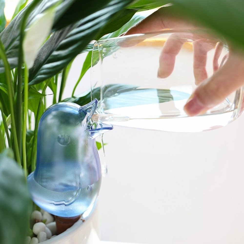 새 모양 식물 급수 장치 자동 점적 관개 테라코타 슬로 - Plant Sensor 리뷰 및 가격