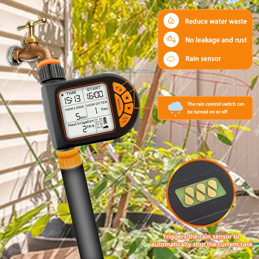 20미터 스마트 정원 타이머, LCD 자동 관수 시스템 - Smart Garden System 리뷰 및 가격