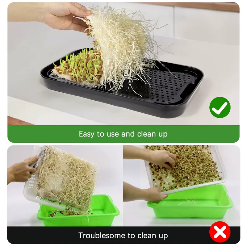 수경재배 트레이 실내 마이크로그린 씨앗 새싹 재배 시스 - Smart Garden Kit 리뷰 및 가격